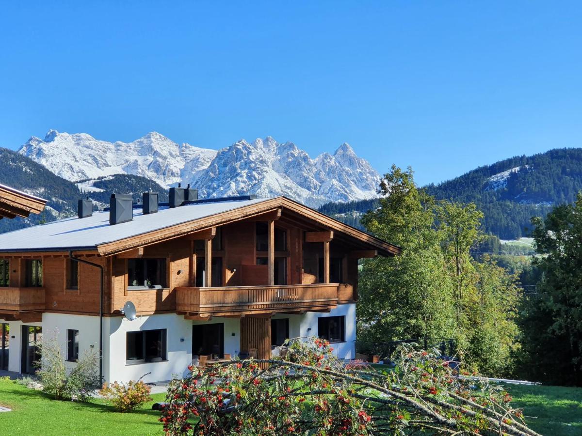 Zeitfrei Chalet Apartments Fieberbrunn Extérieur photo