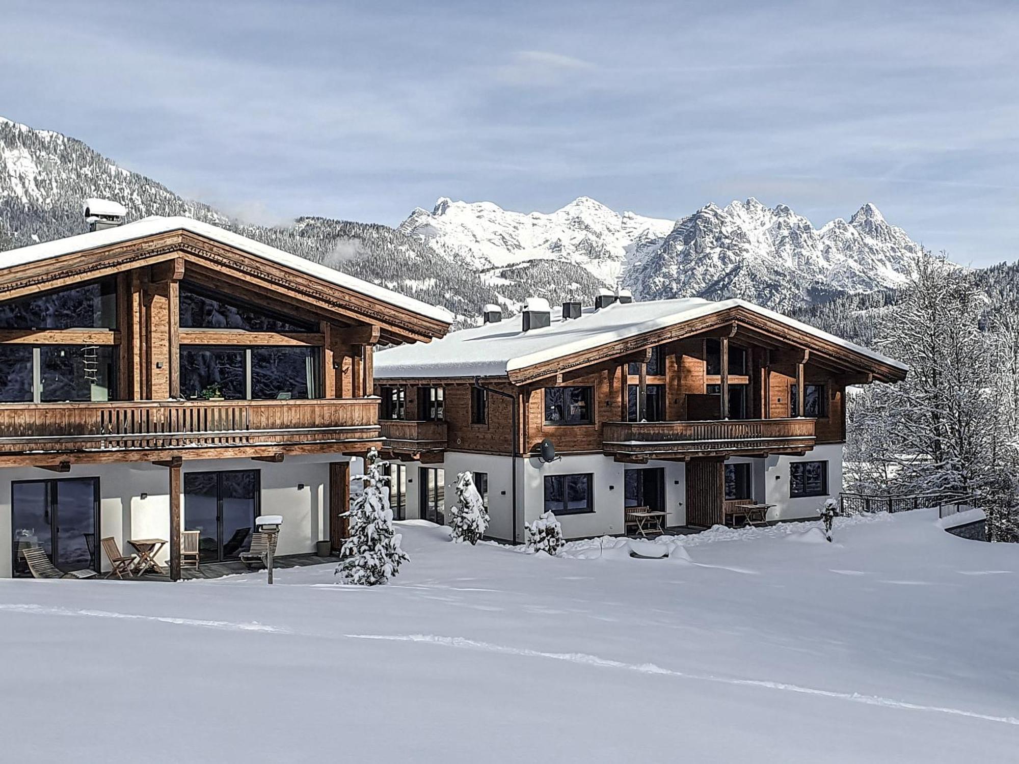 Zeitfrei Chalet Apartments Fieberbrunn Extérieur photo