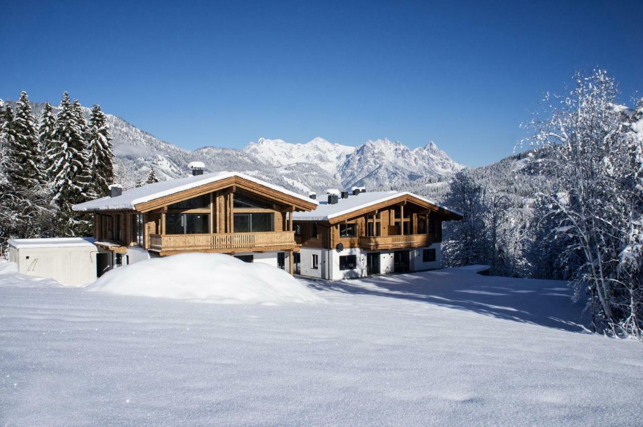 Zeitfrei Chalet Apartments Fieberbrunn Extérieur photo