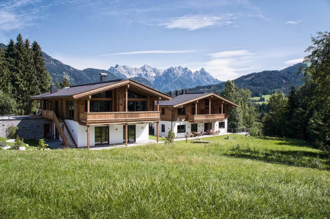 Zeitfrei Chalet Apartments Fieberbrunn Extérieur photo
